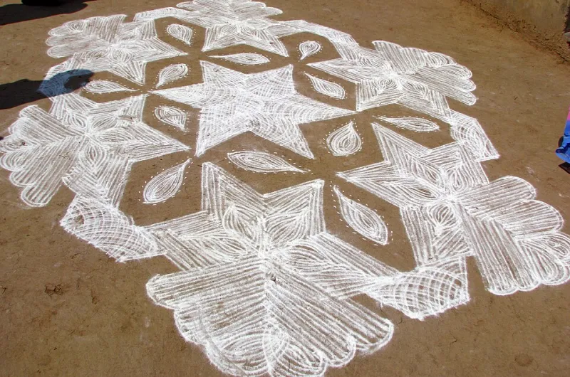 Drawn for the Dust: Why the Vanishing Rangoli Holds a Lesson American Streets Have Forgotten